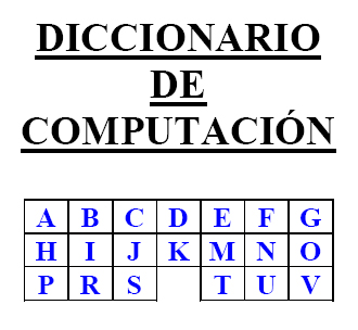 Diccionario Computación