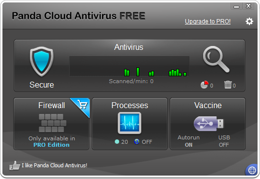 Panda Cloud Antivirus 2.1.1