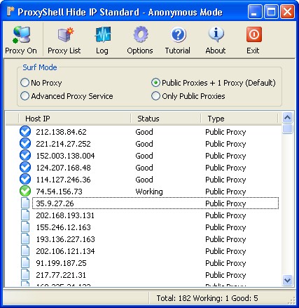 ProxyShell Hide IP